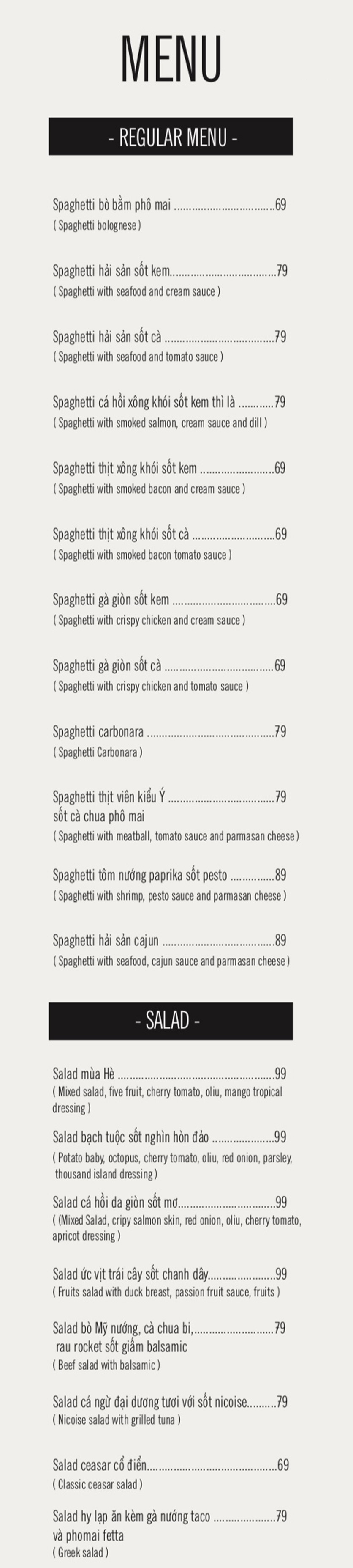 Menu The Never Ending Summer - Vĩnh Viễn 4