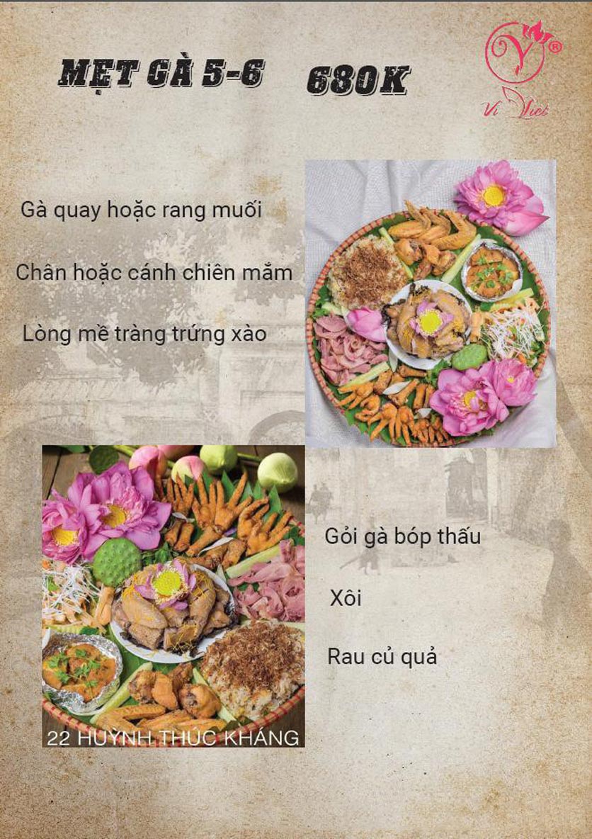 Menu Vị Việt - Huỳnh Thúc Kháng 1 