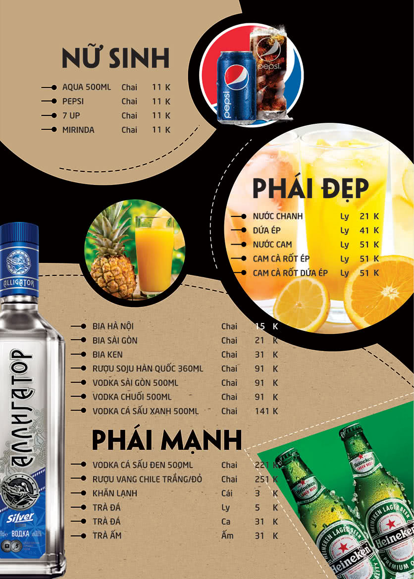 Menu Nhất Lẩu - Kim Mã 4