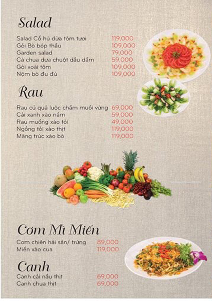 Menu Lạ Quán - Mai Hắc Đế 8