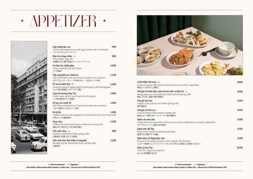 Menu Hoa Túc - Ngô Thời Nhiệm 1 