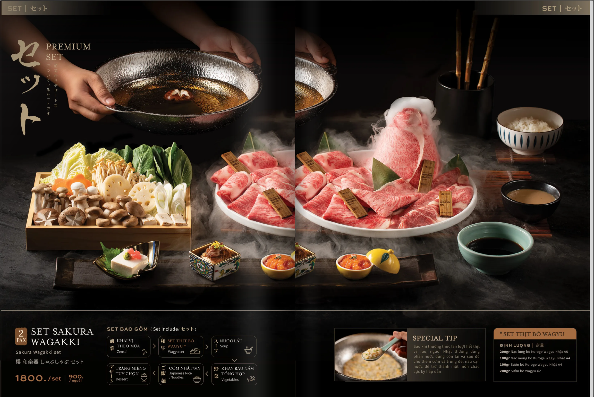 Menu Sakura Shabu Shabu - Hoàng Đạo Thúy 5