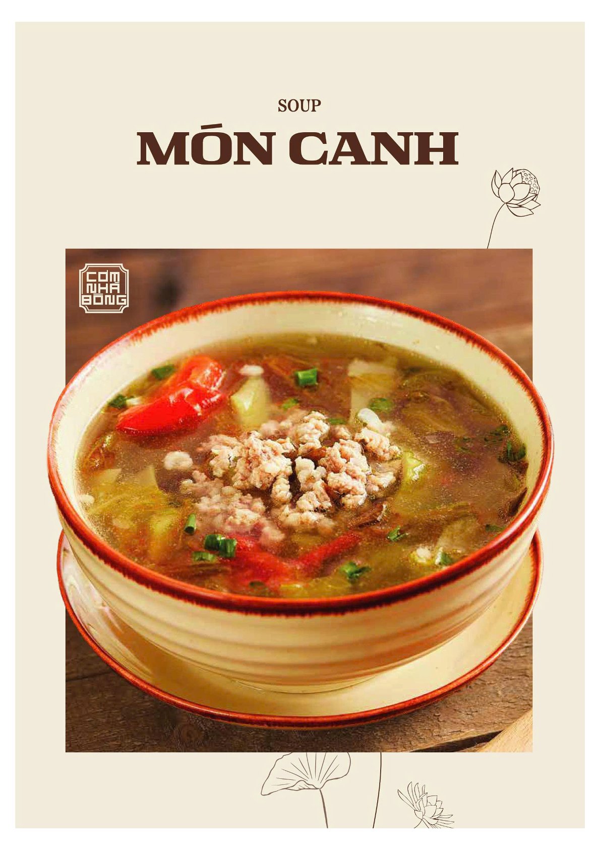 Menu Cơm Nhà Bông - Tố Hữu 9 