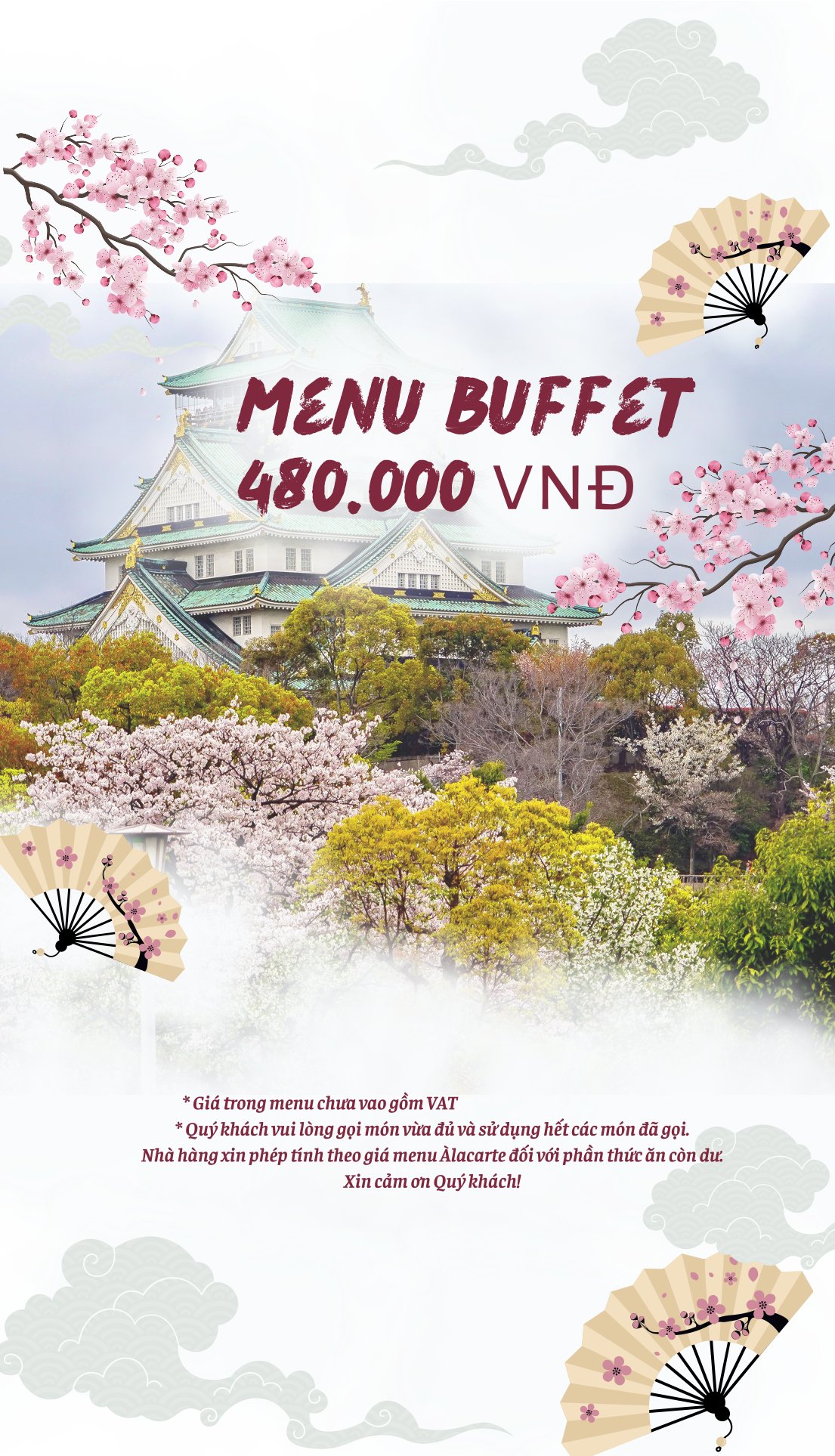 Menu Tamaya Japanese Restaurant - Hai Bà Trưng 2