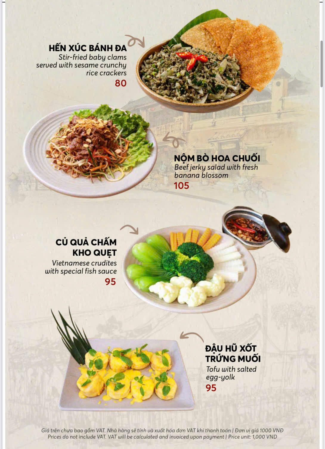 Menu Cổ Cò Cuisine - Trung Hoà 2