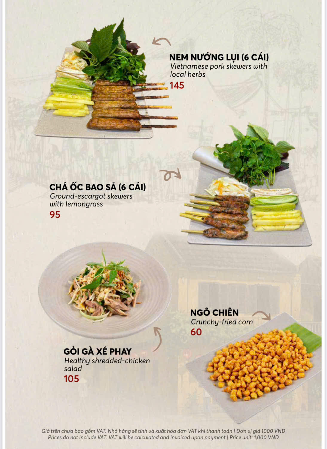 Menu Cổ Cò Cuisine - Trung Hoà 3
