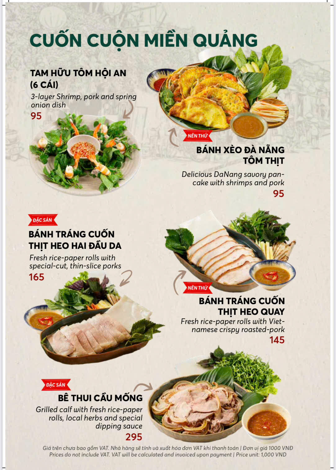 Menu Cổ Cò Cuisine - Trung Hoà 4
