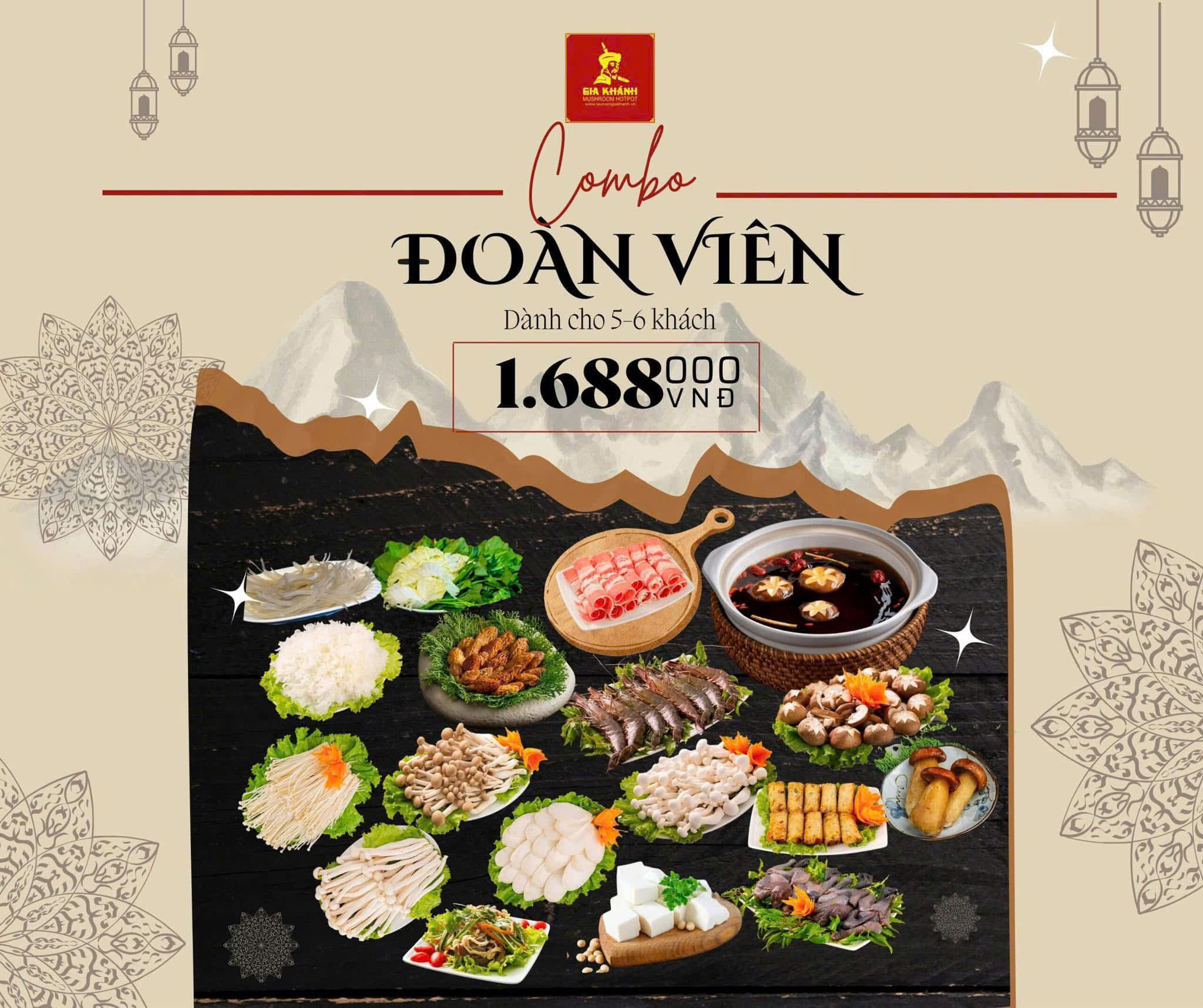 Menu Lẩu Nấm Gia Khánh - Dương Nội 3
