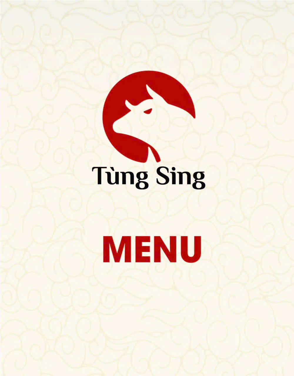 Menu Tùng Sing - Lẩu Bò Ba Toa - Văn Cao 1