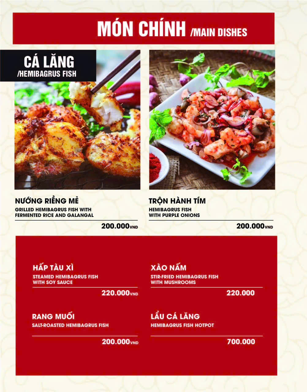 Menu Tùng Sing - Lẩu Bò Ba Toa - Văn Cao 8
