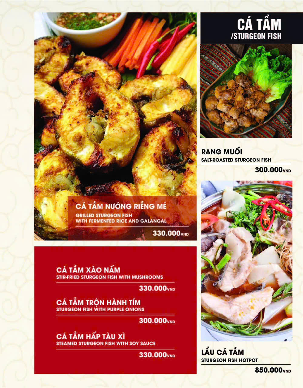 Menu Tùng Sing - Lẩu Bò Ba Toa - Văn Cao 9