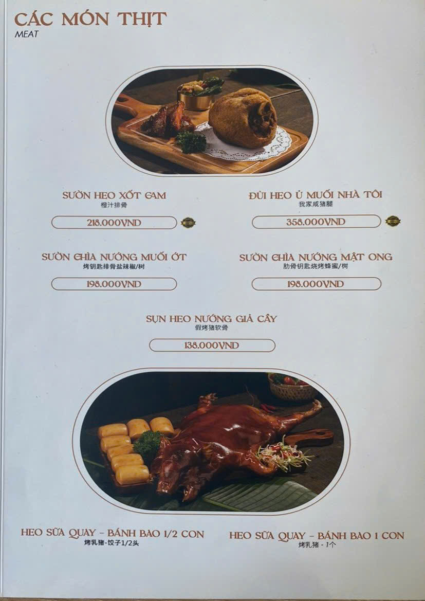 Menu Ẩm Thực Nhà Tôi - Vành Đai Trong 4
