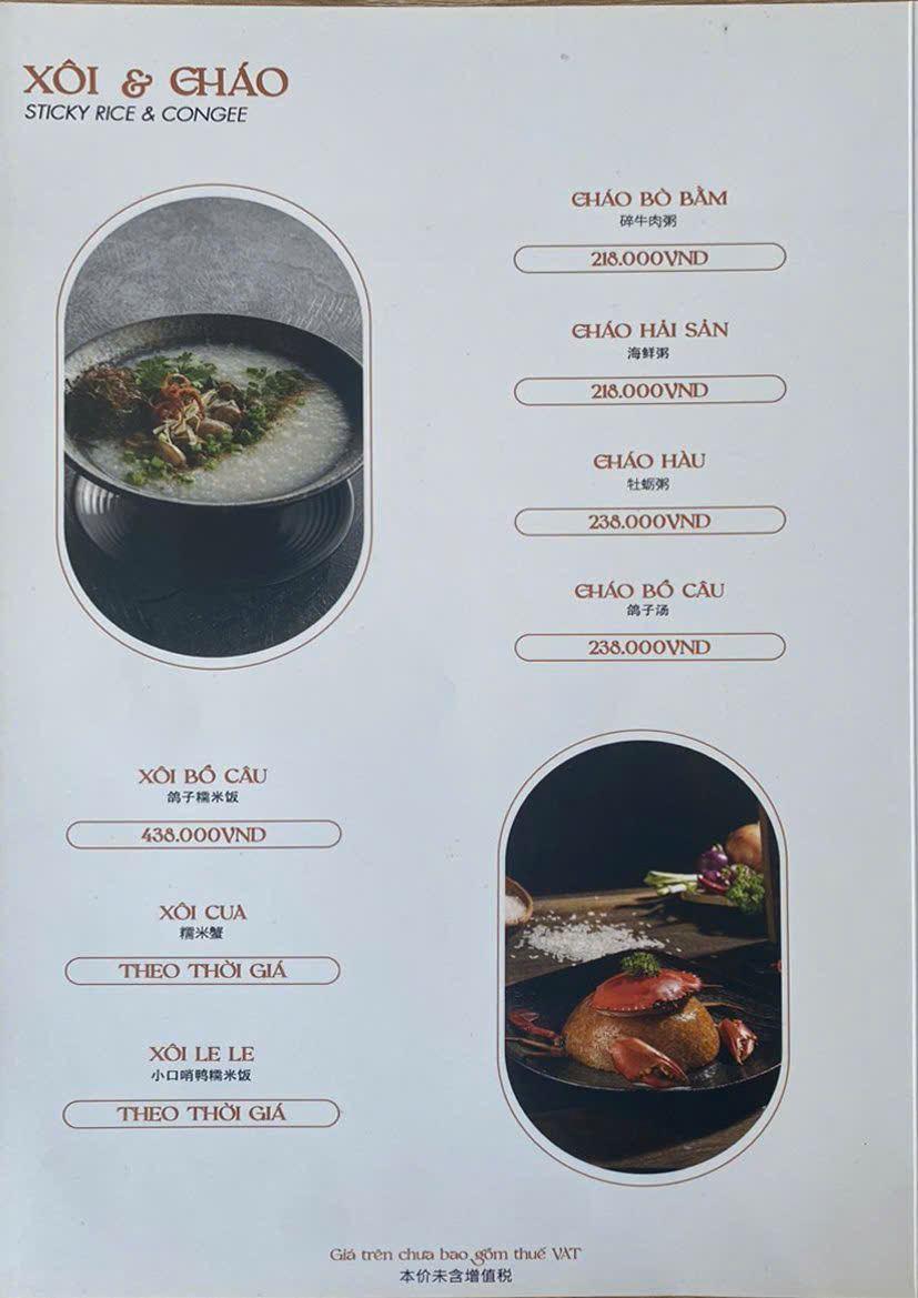 Menu Ẩm Thực Nhà Tôi - Vành Đai Trong 5