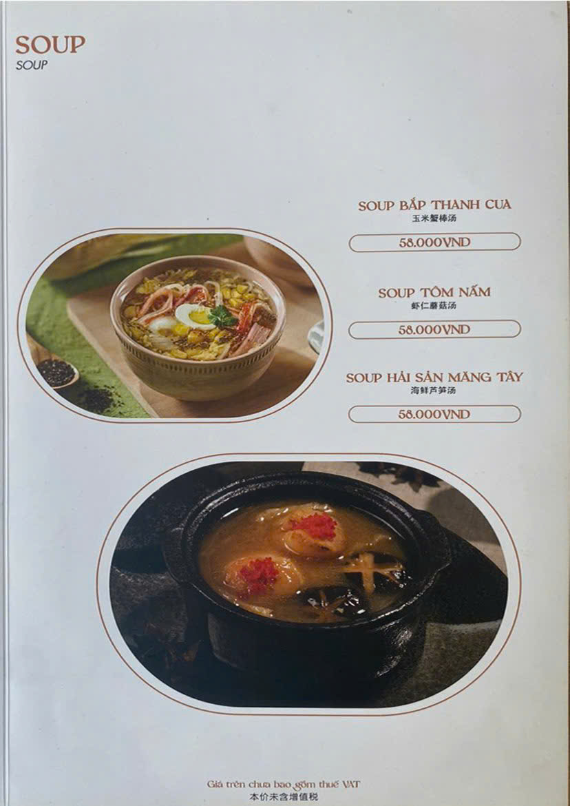 Menu Ẩm Thực Nhà Tôi - Vành Đai Trong 7