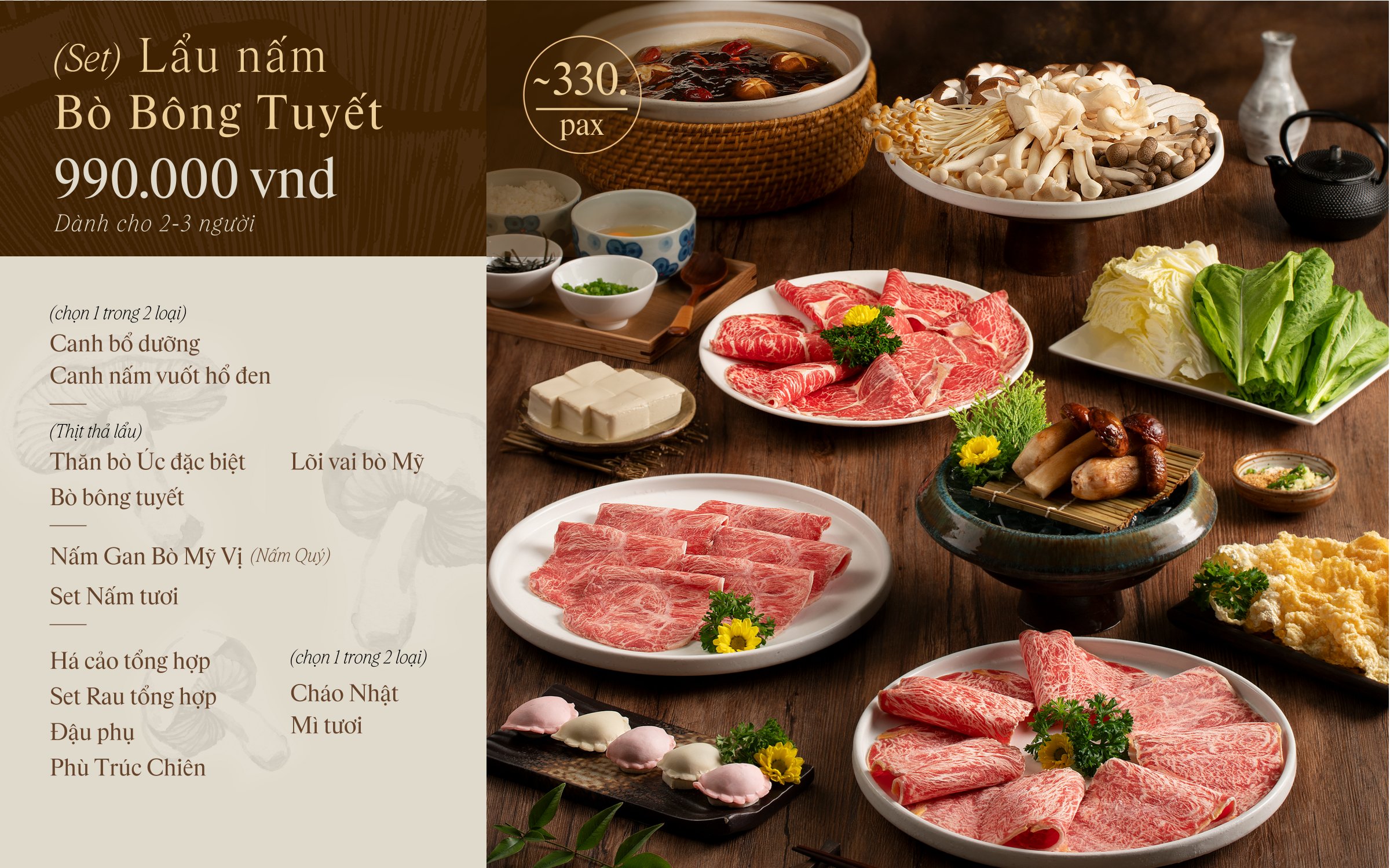 Menu Lẩu Nấm Ashima - Giang Văn Minh 5