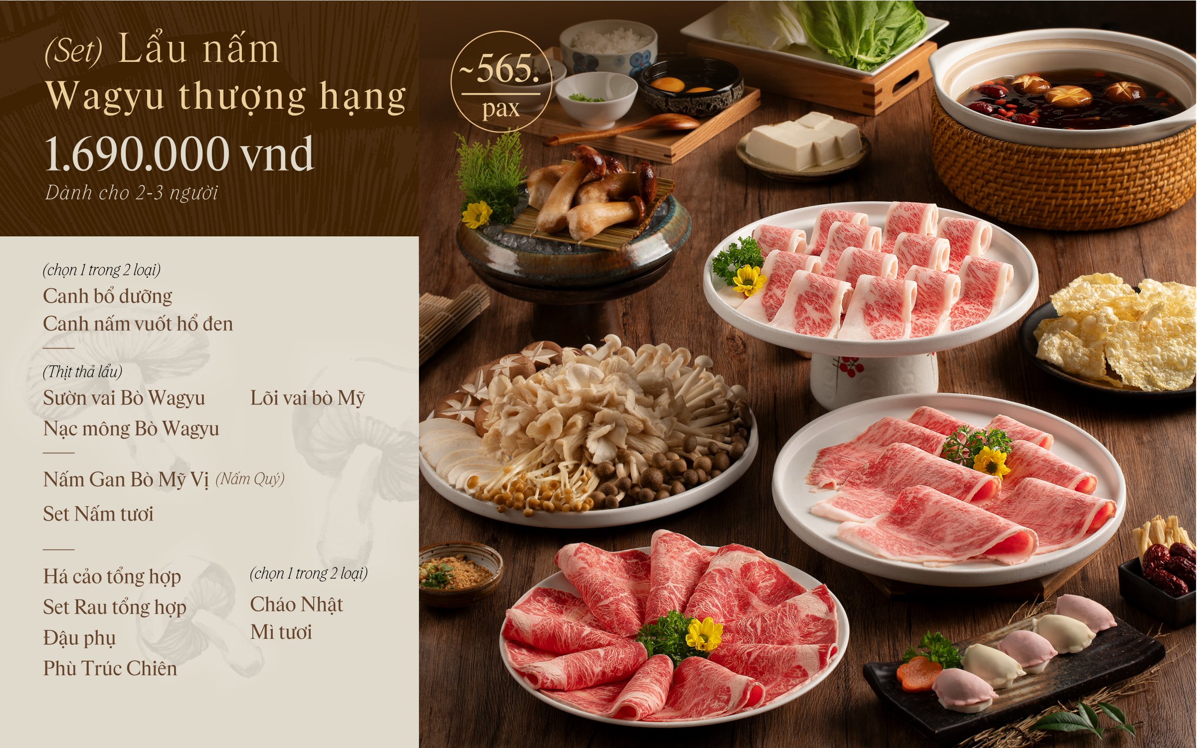 Menu Lẩu Nấm Ashima - Giang Văn Minh 7