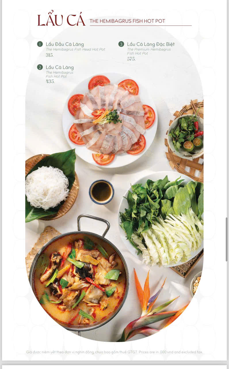 Menu Chả Cá Hàng Sơn - Aeon Mall Tân Phú Celadon 6 