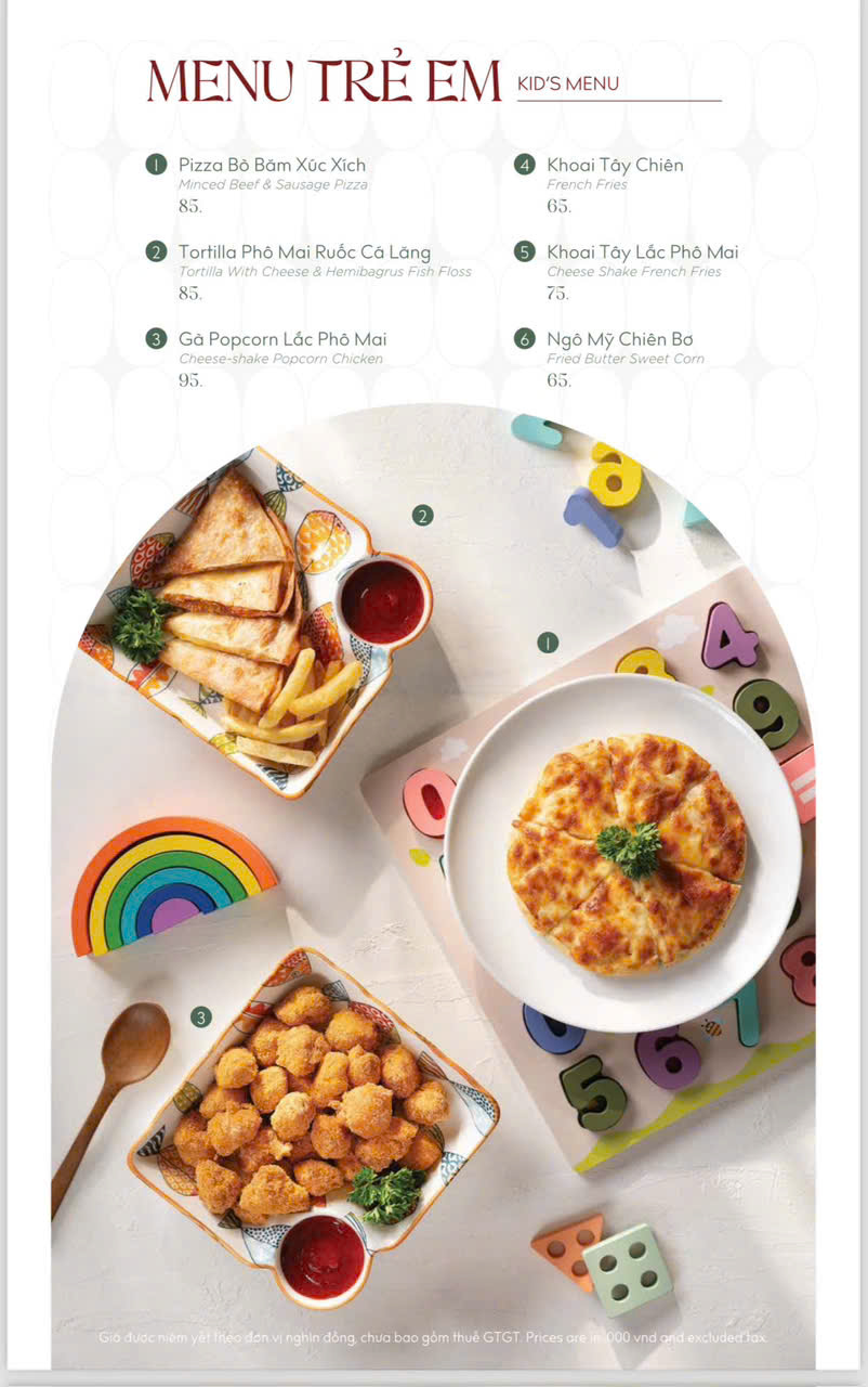 Menu Chả Cá Hàng Sơn - Aeon Mall Tân Phú Celadon 7 