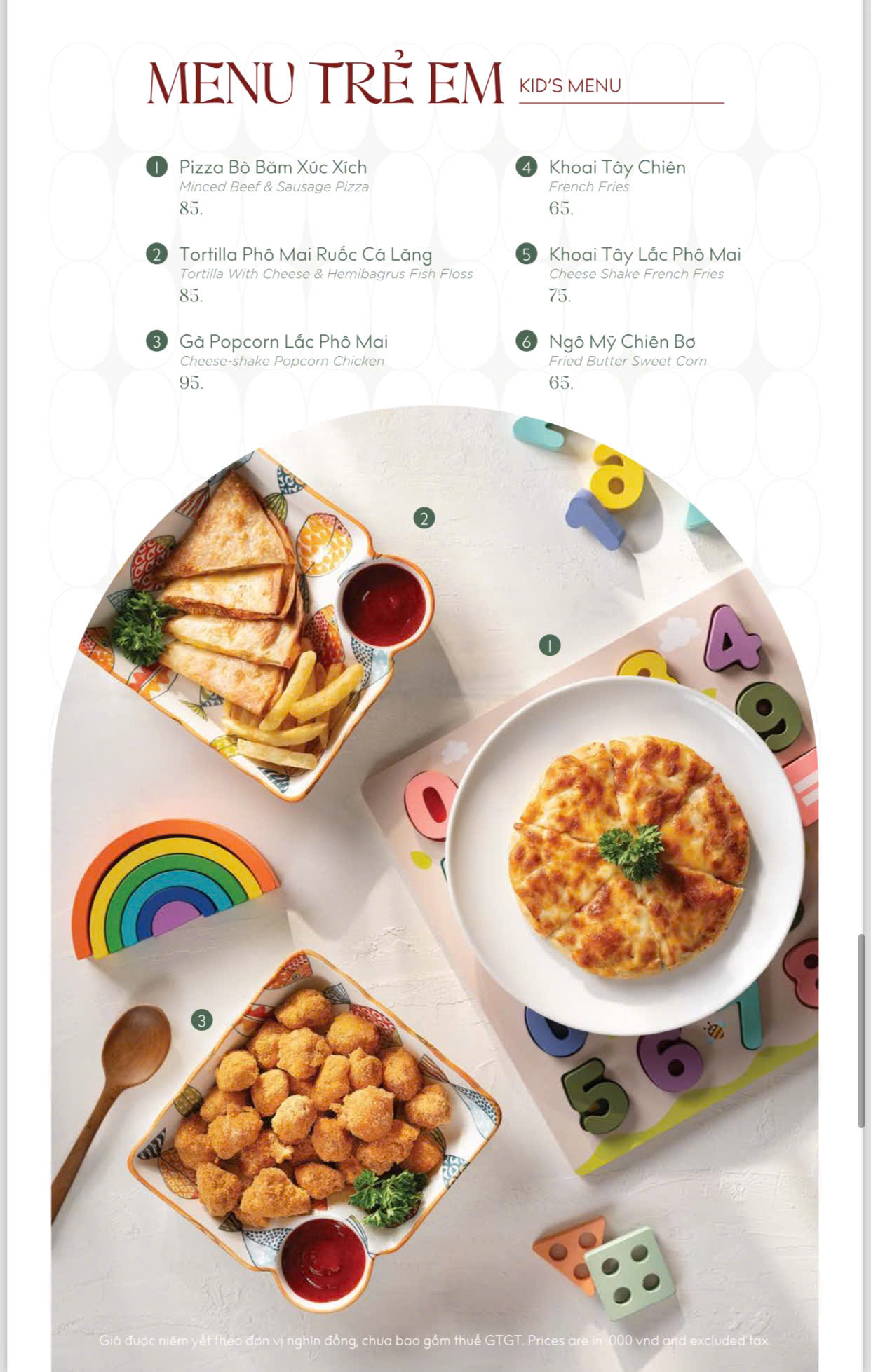 Menu Chả Cá Hàng Sơn - Hào Nam 7