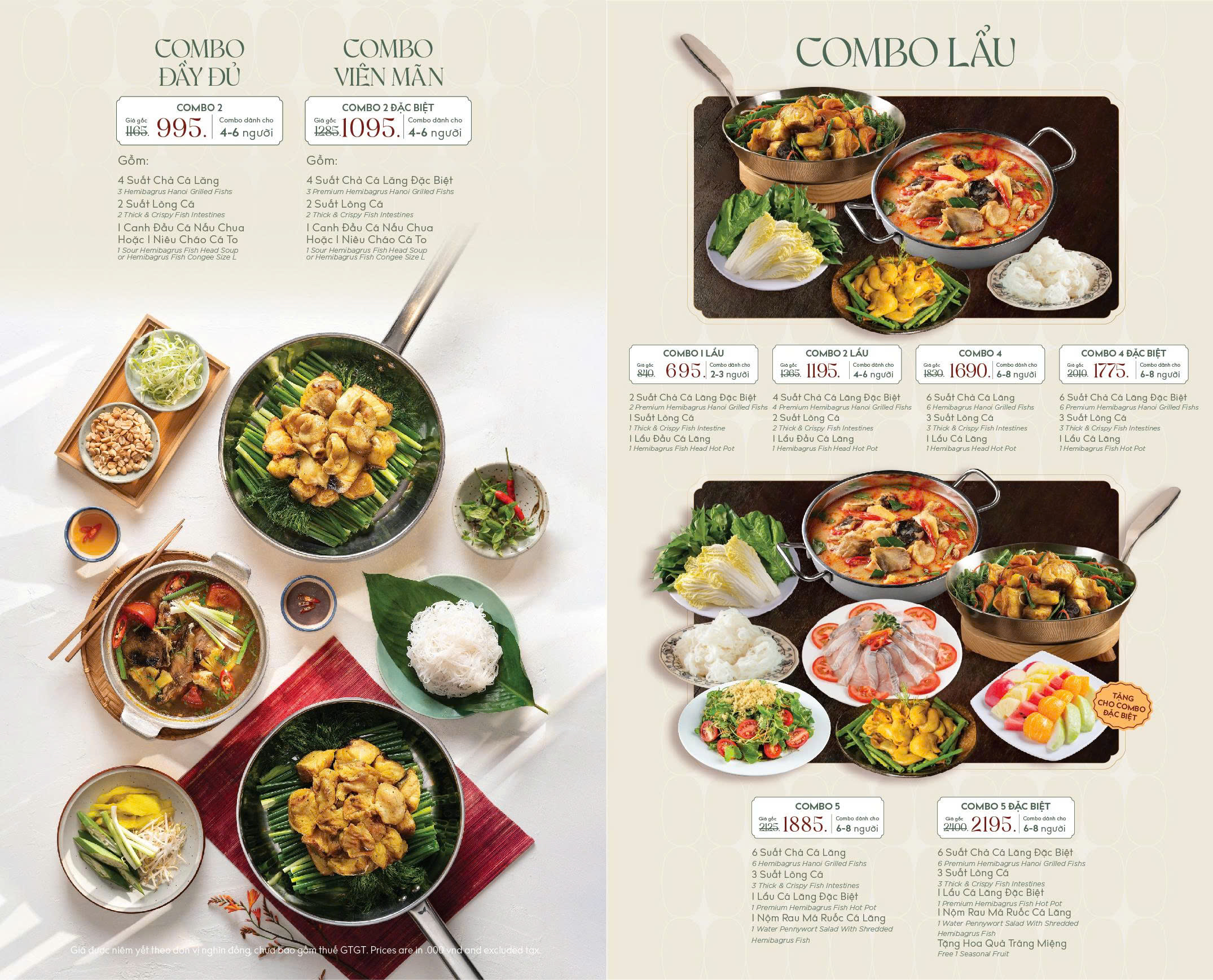 Menu Chả Cá Hàng Sơn - Trần Hưng Đạo 2