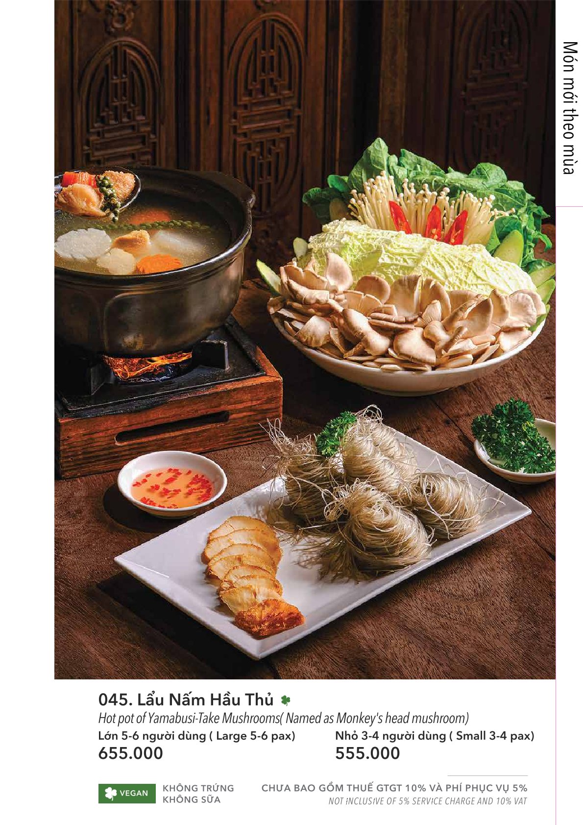 Menu Chay An & Cafe - Phạm Thái Bường 4