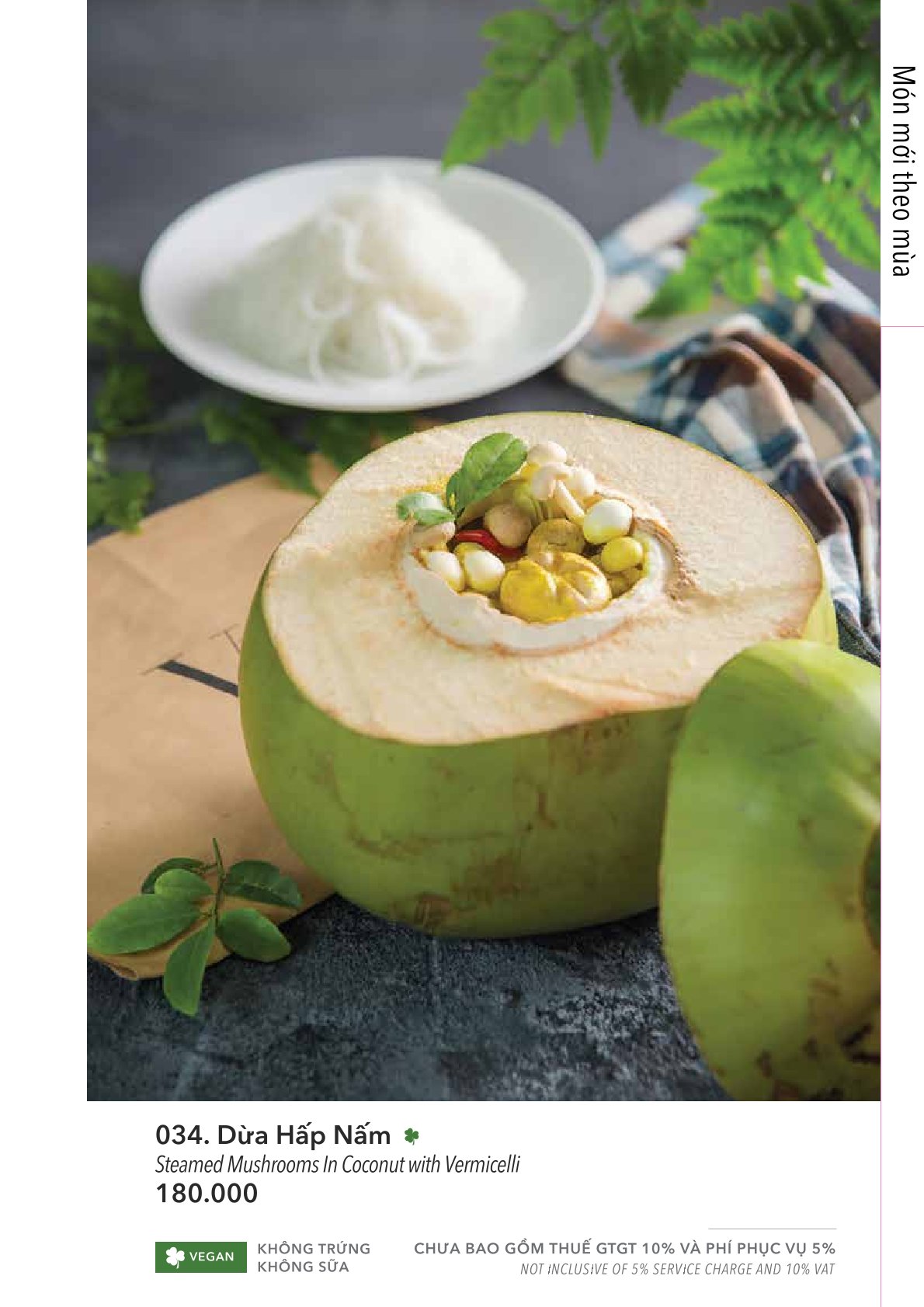 Menu Chay An & Cafe - Phạm Thái Bường 7