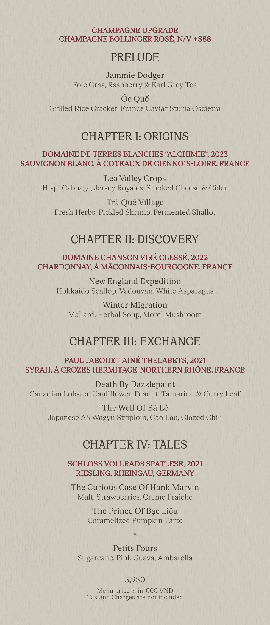 Menu CoCo Grill Saigon - Nam Kỳ Khởi Nghĩa 4