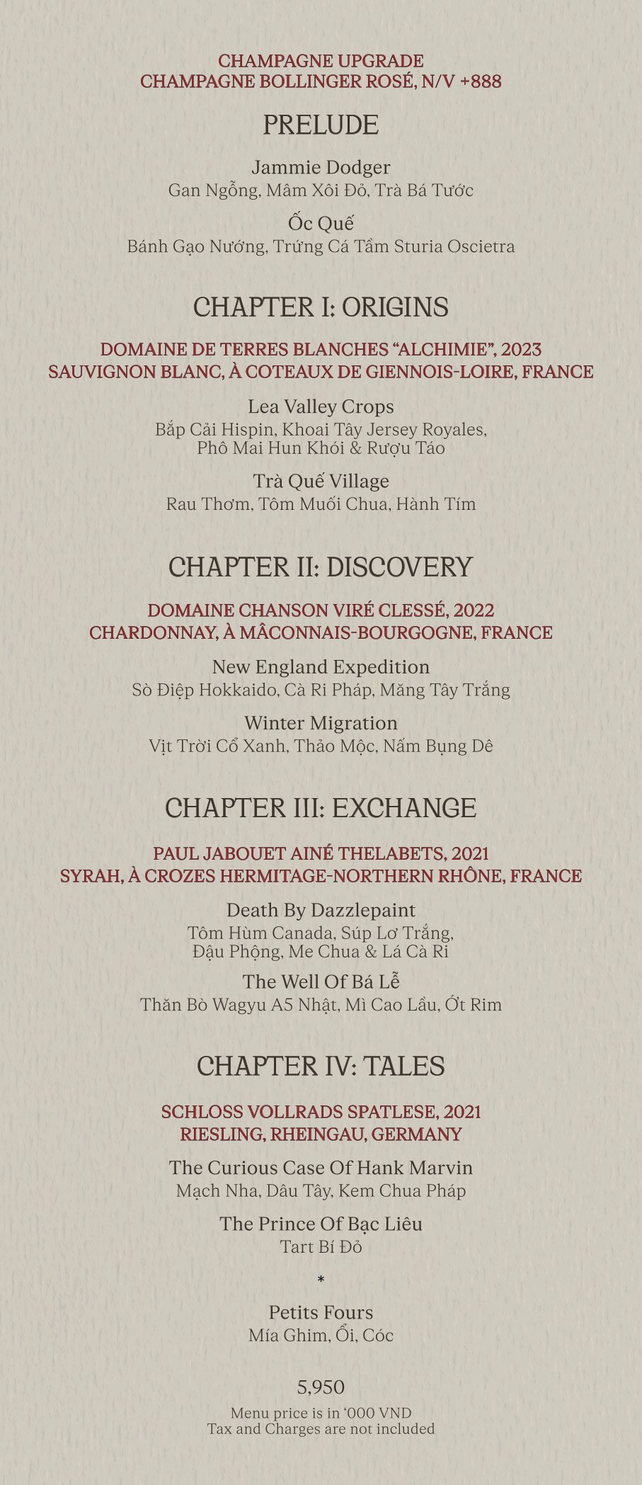 Menu CoCo Grill Saigon - Nam Kỳ Khởi Nghĩa 5