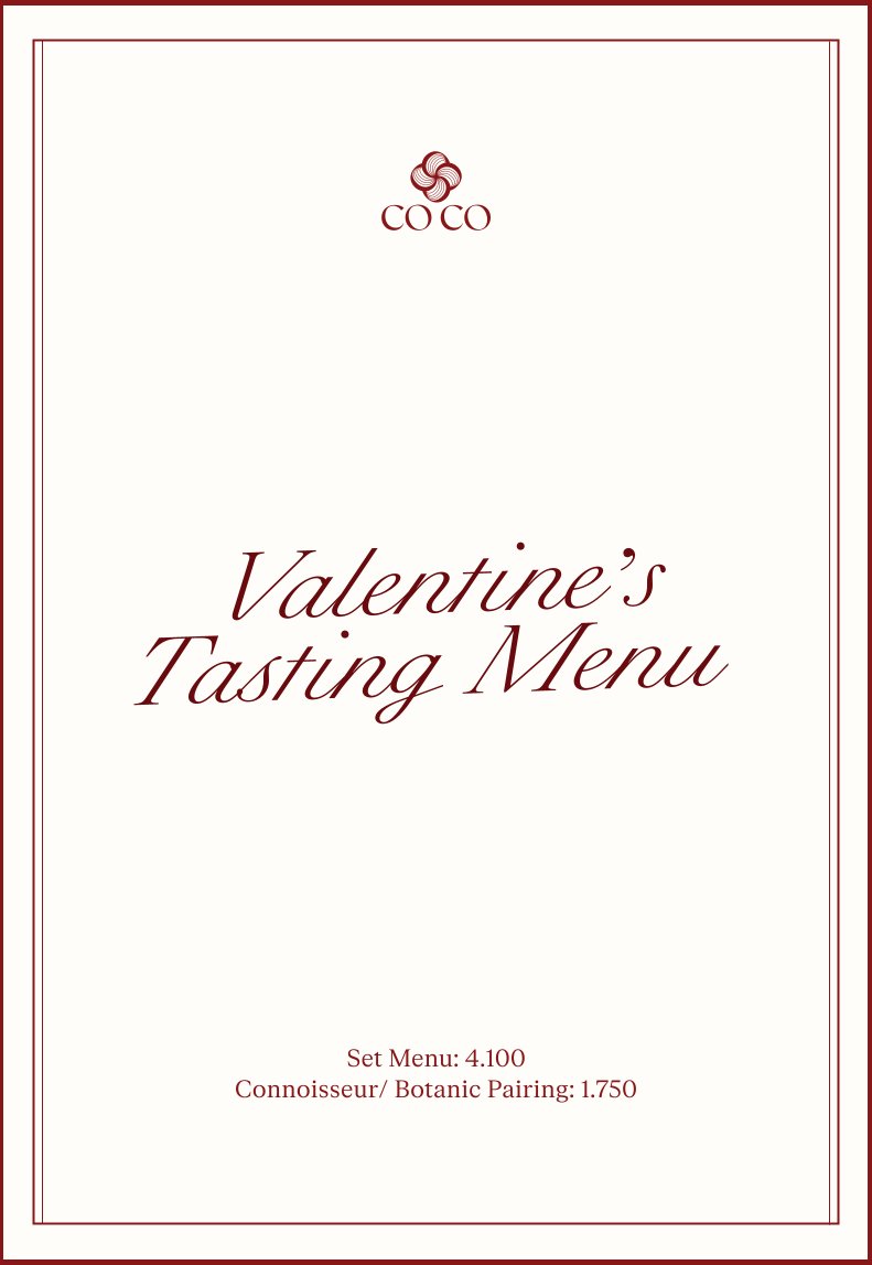 Menu CoCo Grill Saigon - Nam Kỳ Khởi Nghĩa 1 