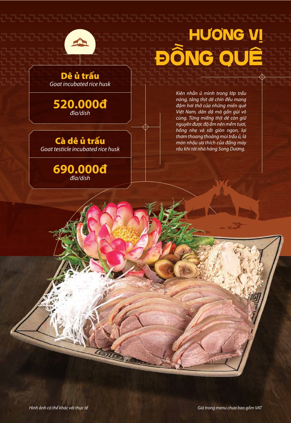 Menu Dê Ré Song Dương - Hàn Thuyên 8 