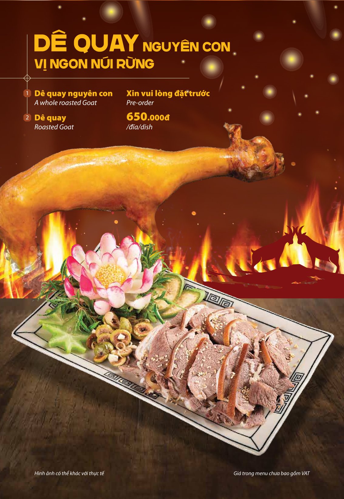 Menu Dê Ré Song Dương - Hàn Thuyên 11 