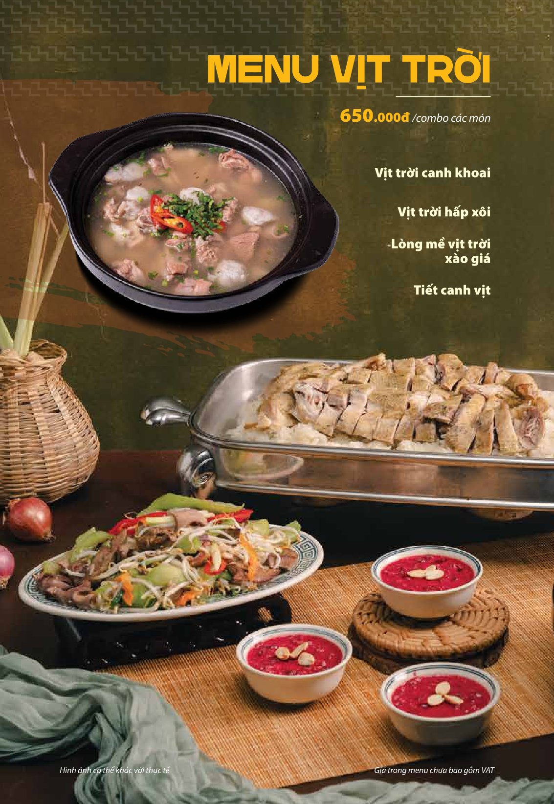 Menu Dê Ré Song Dương - Hàn Thuyên 32 