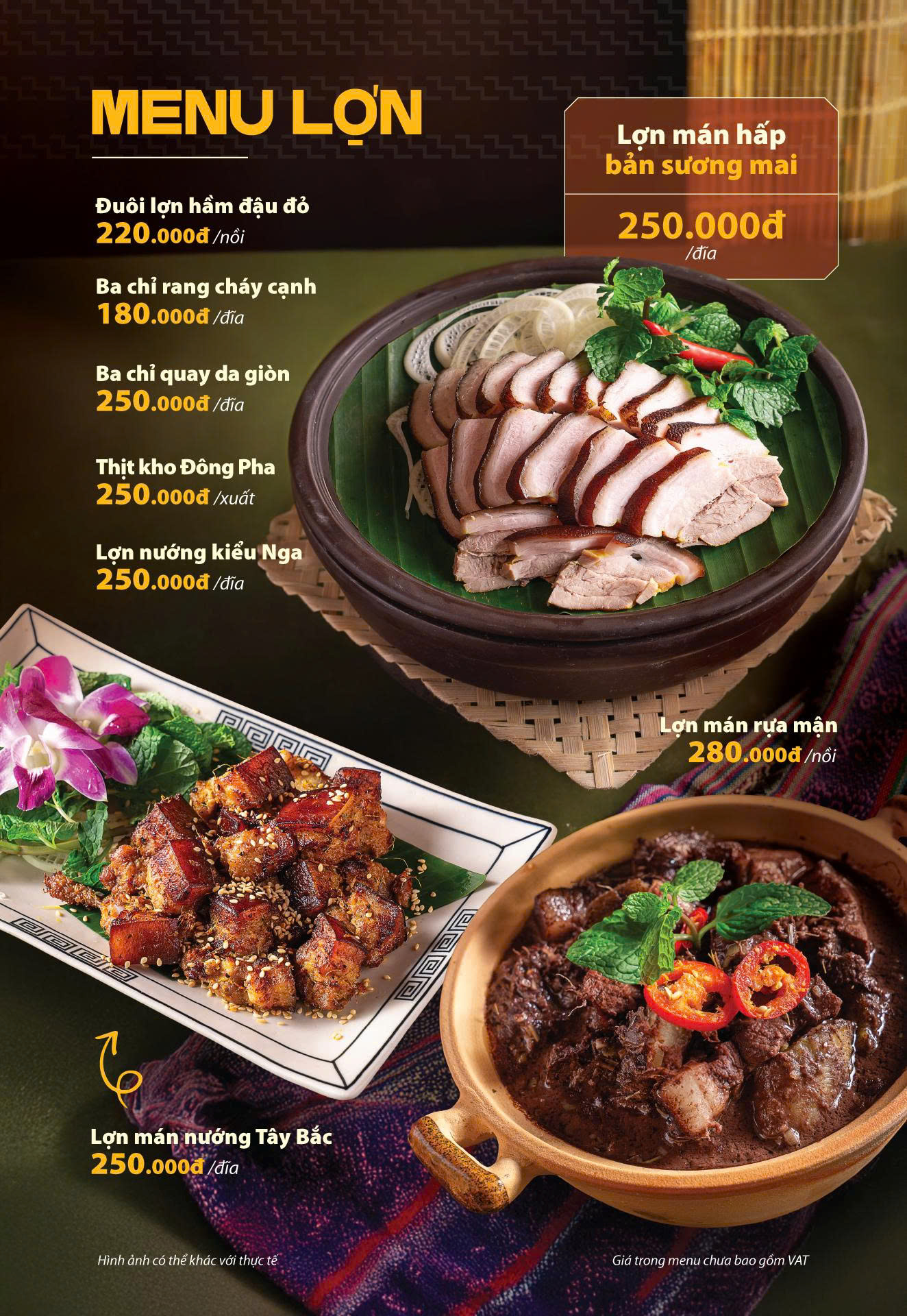 Menu Dê Ré Song Dương - Hàn Thuyên 34 