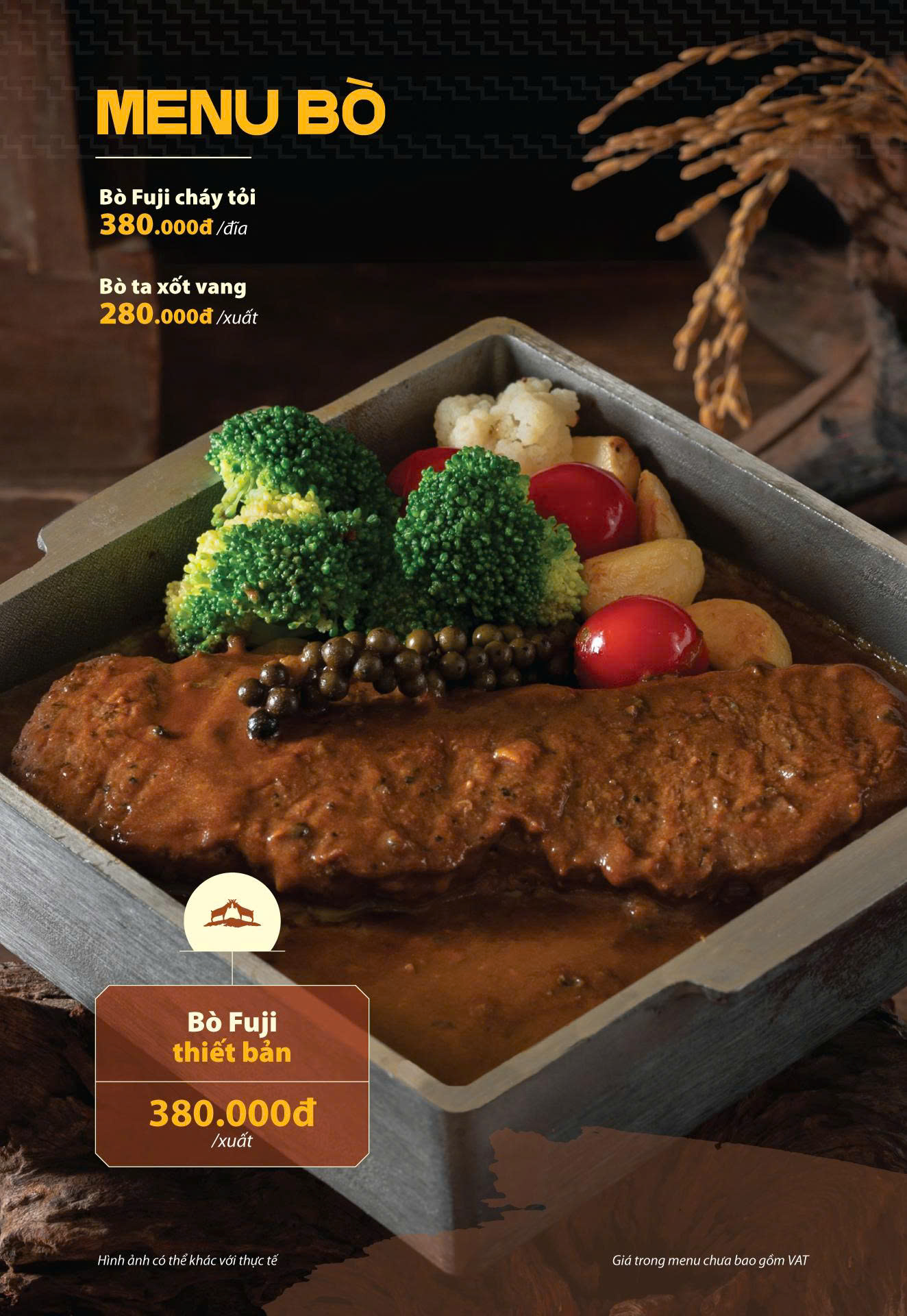 Menu Dê Ré Song Dương - Hàn Thuyên 37 