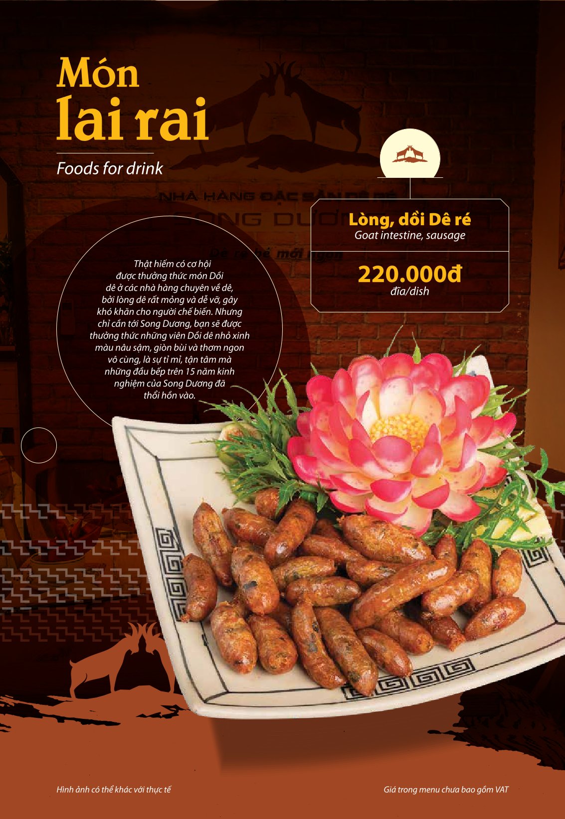 Menu Dê Ré Song Dương - Trần Kim Xuyến 4