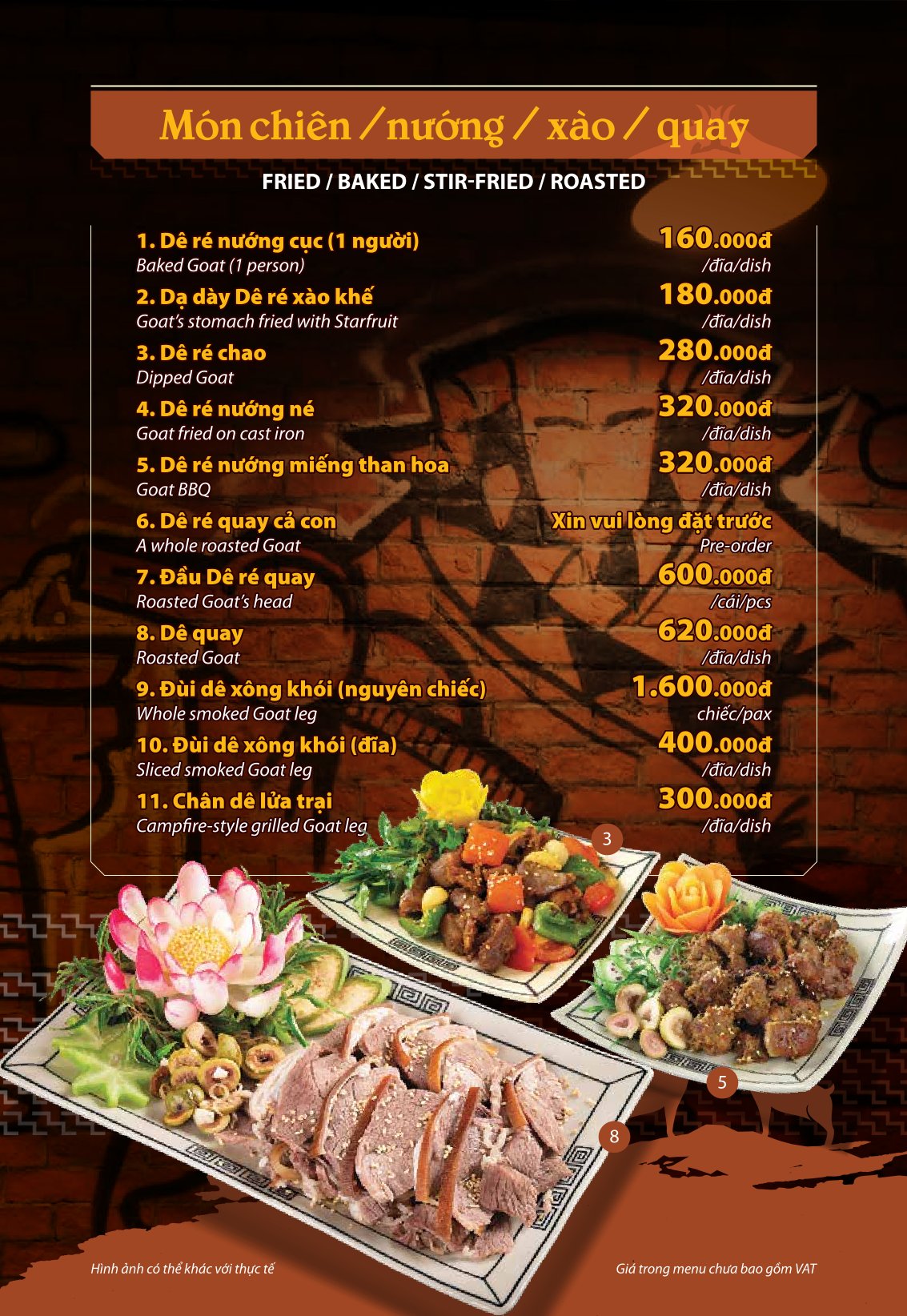Menu Dê Ré Song Dương - Trần Kim Xuyến 7