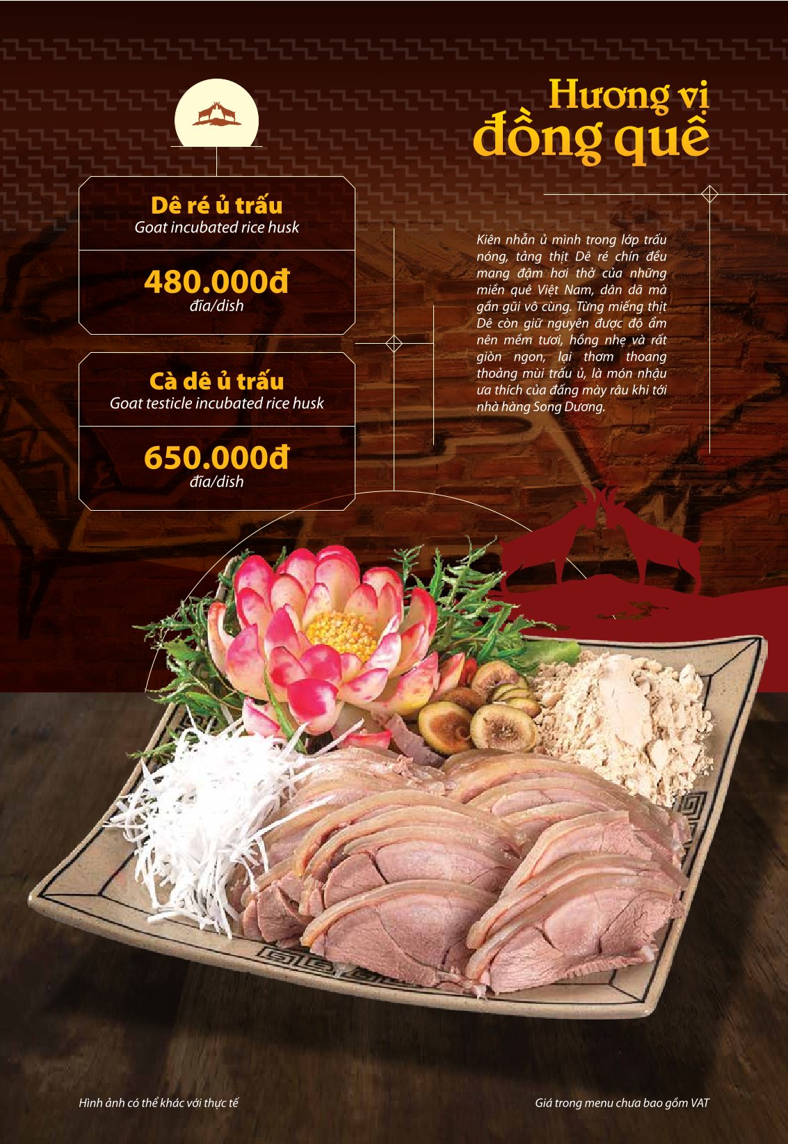 Menu Dê Ré Song Dương - Trần Kim Xuyến 8
