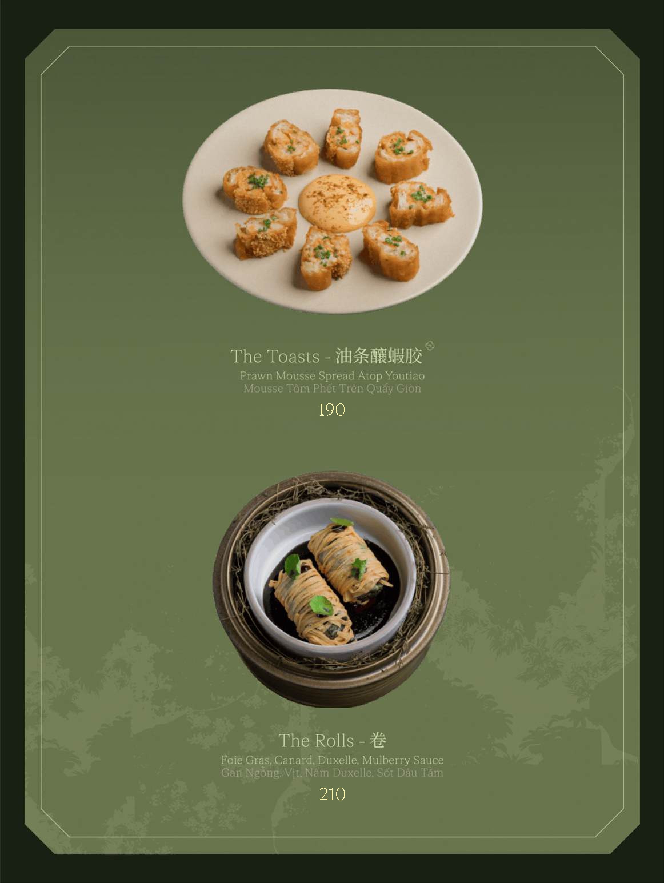 Menu DẠ Dining - Nguyễn Thị Minh Khai 7 