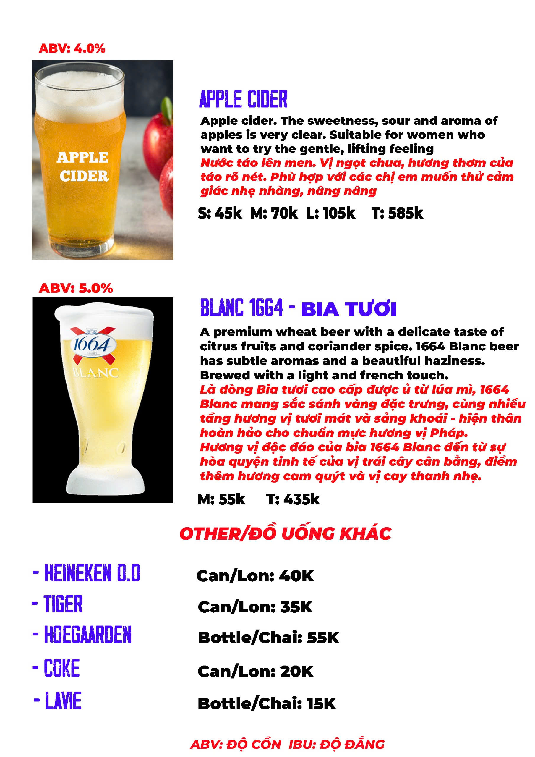 Menu Đại Mạch Bia Quán - Lưu Quang Vũ 8