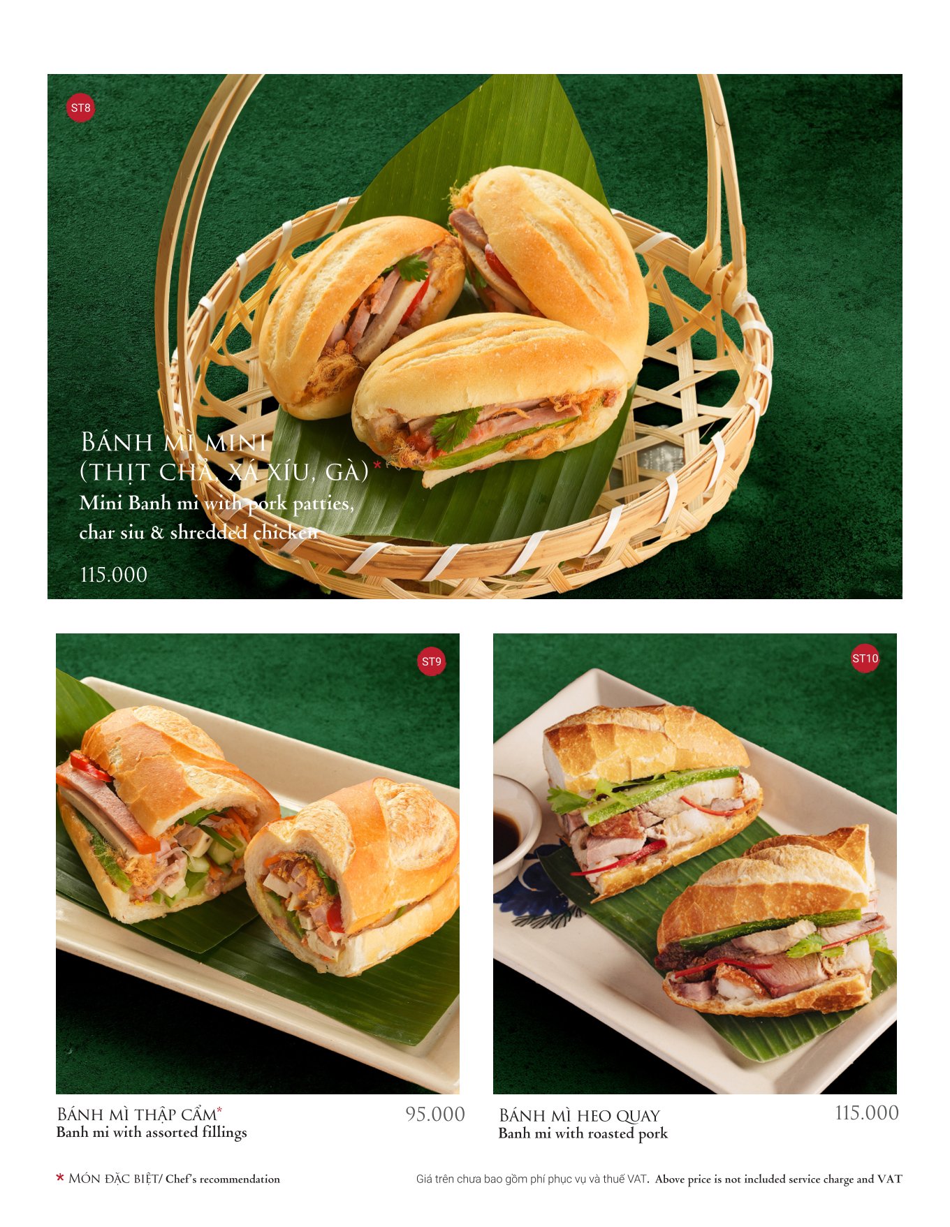 Menu Đông Dương - Trương Định 7