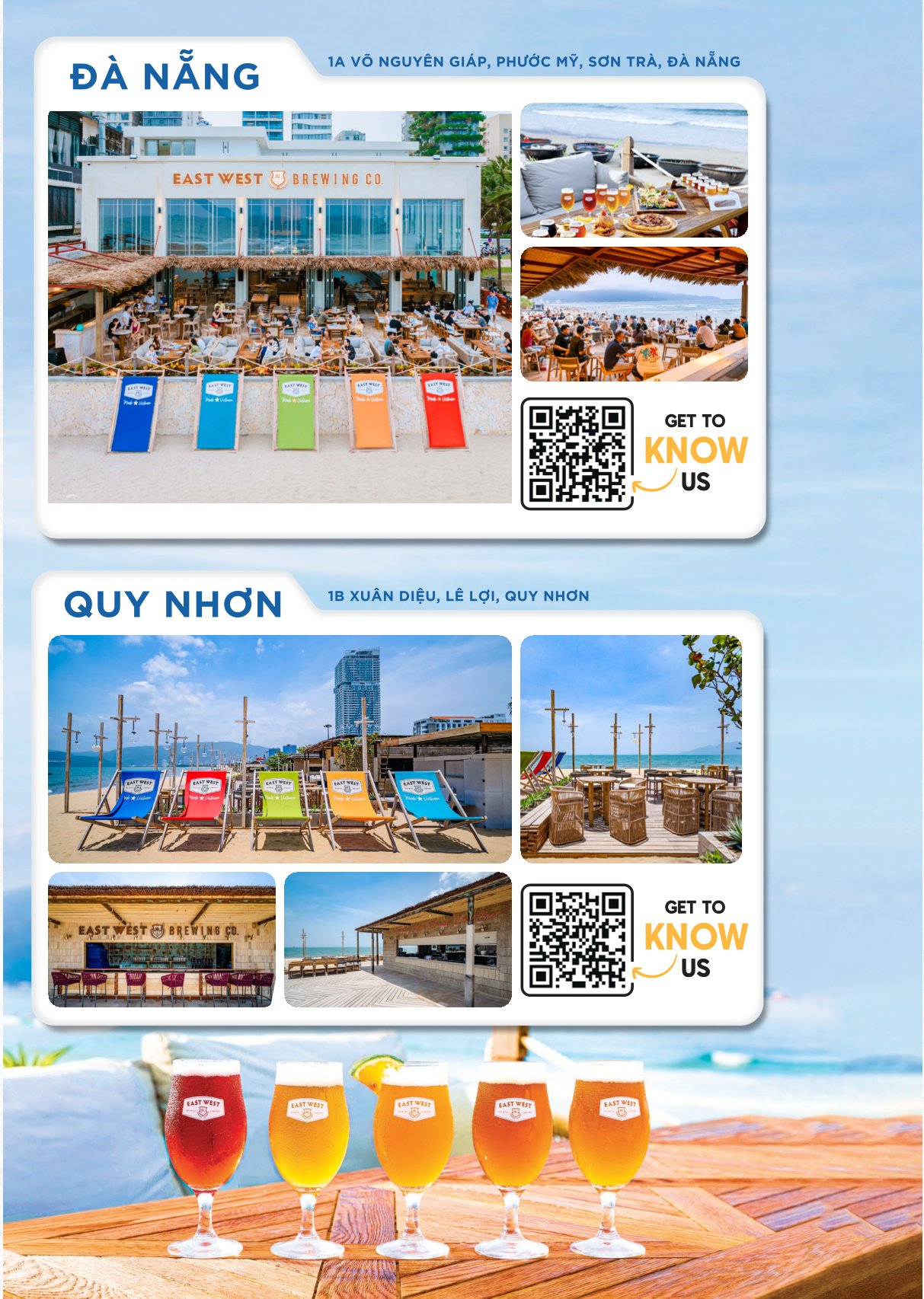 Menu East West Brewing Co. - Lý Tự Trọng 22 