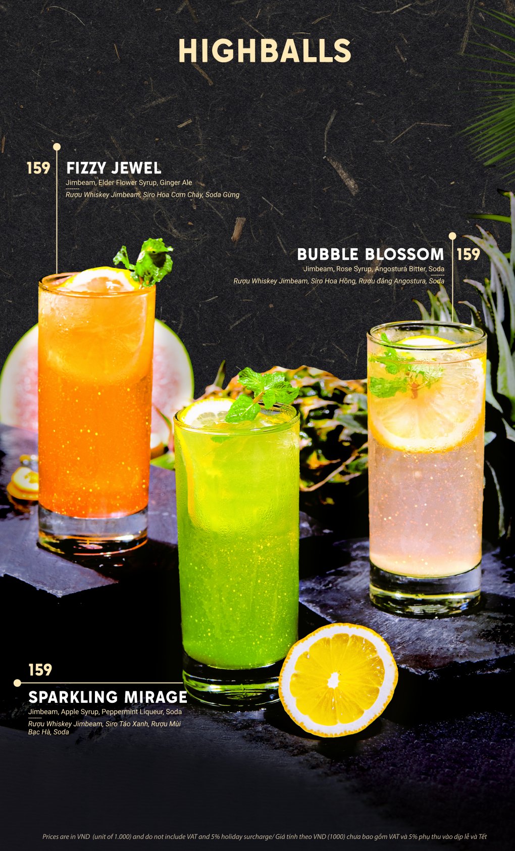 Menu East West Brewing Co. - Lý Tự Trọng 34 