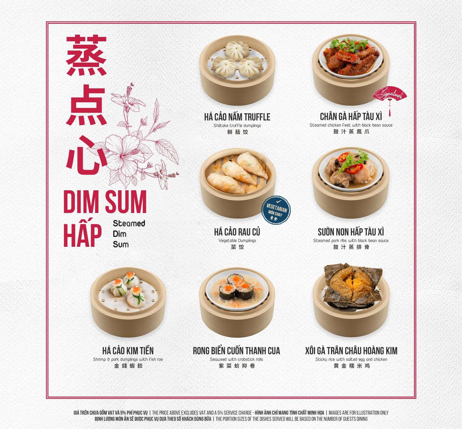 Menu Fu Rong Hua - Nguyễn Thị Thập 7 