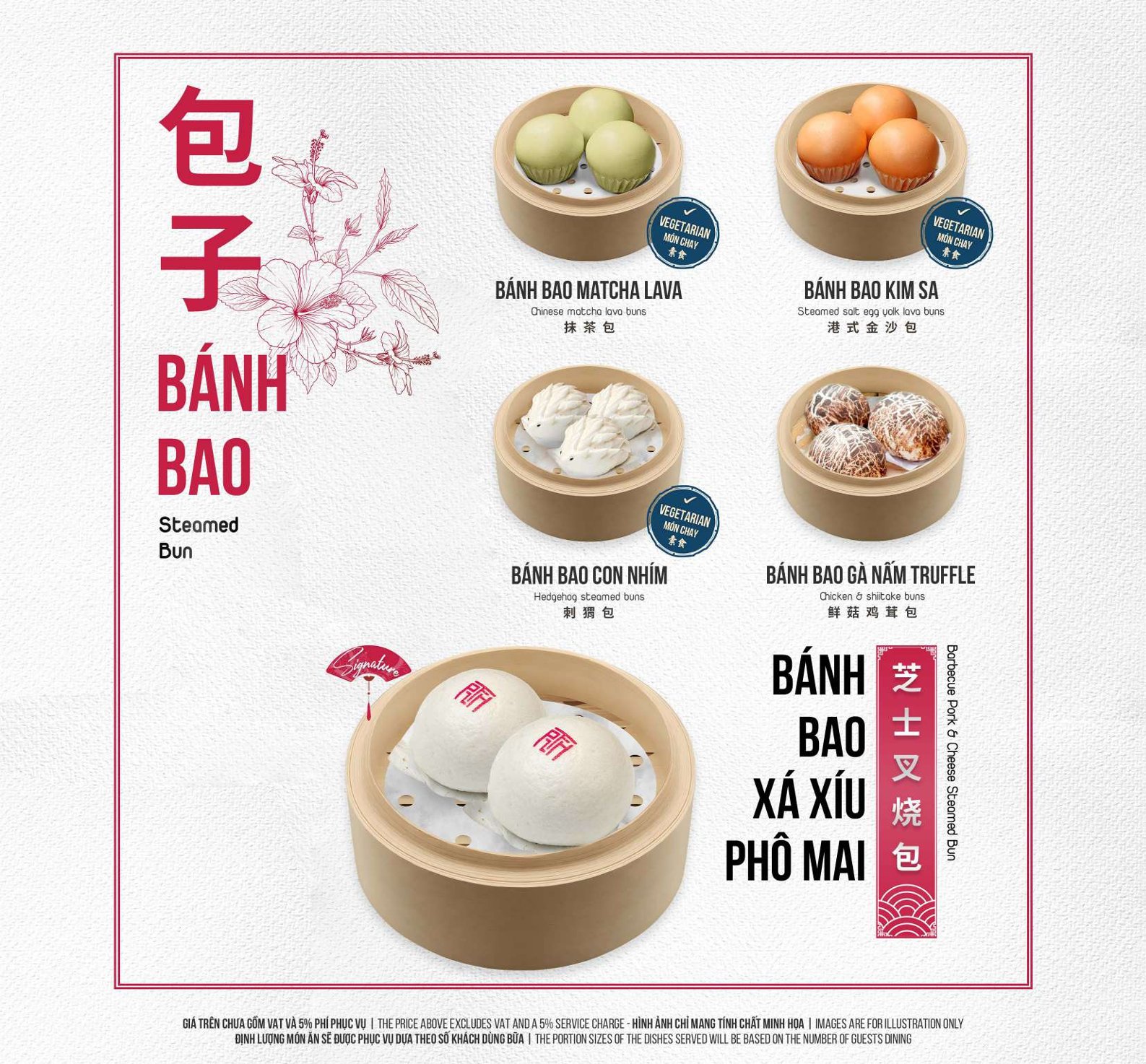 Menu Fu Rong Hua - Nguyễn Thị Thập 8 