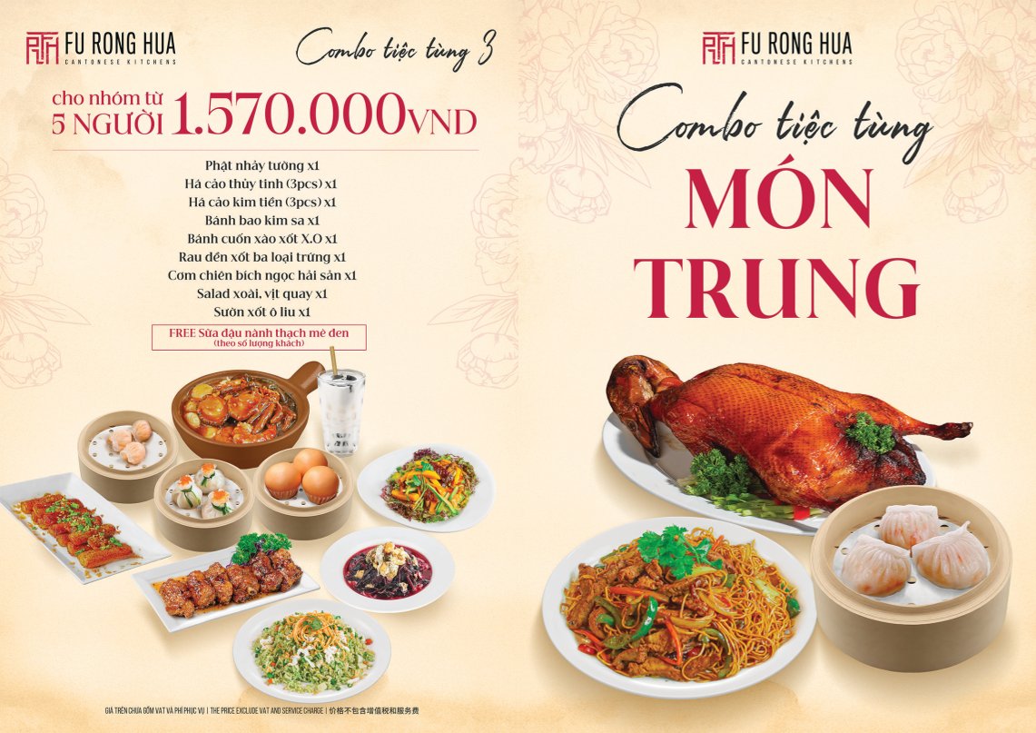 Menu Fu Rong Hua - Nguyễn Thị Thập 1