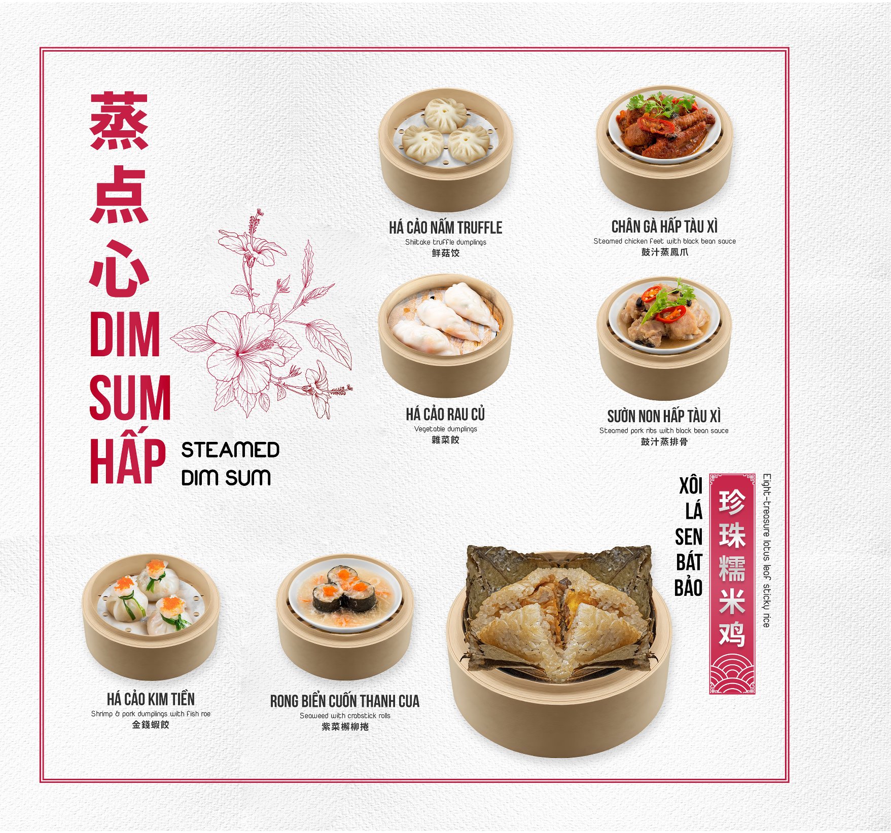 Menu Fu Rong Hua - Nguyễn Thị Thập 6