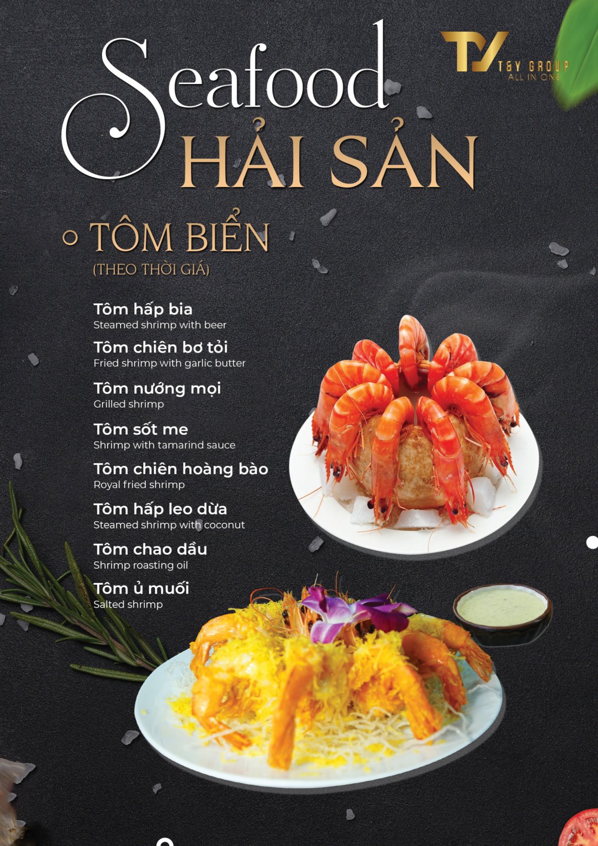 Menu Nhà hàng Green - Hoàng Quốc Việt 6 