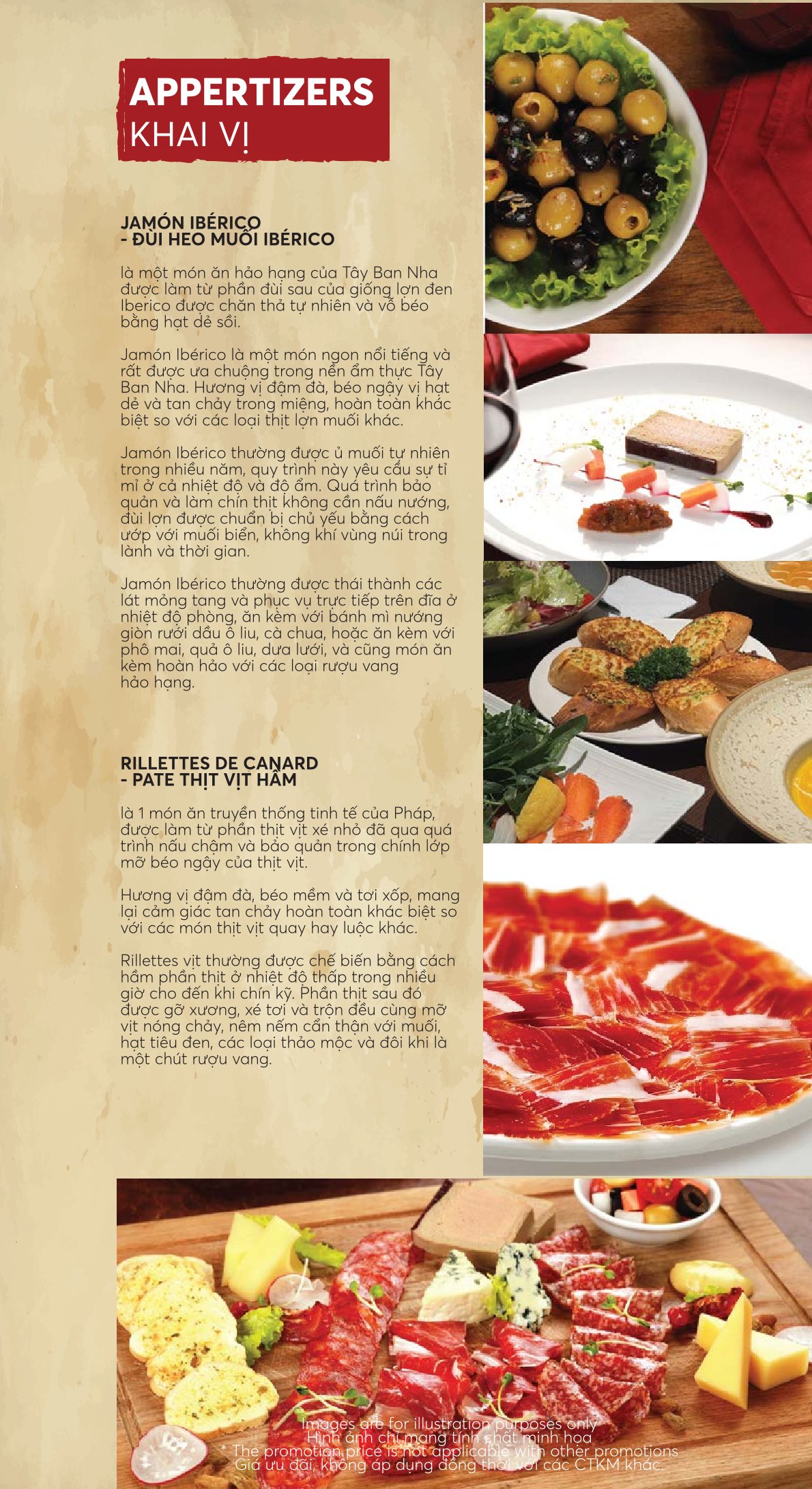 Menu GRILLE6 Steakhouse - Hào Nam 6 