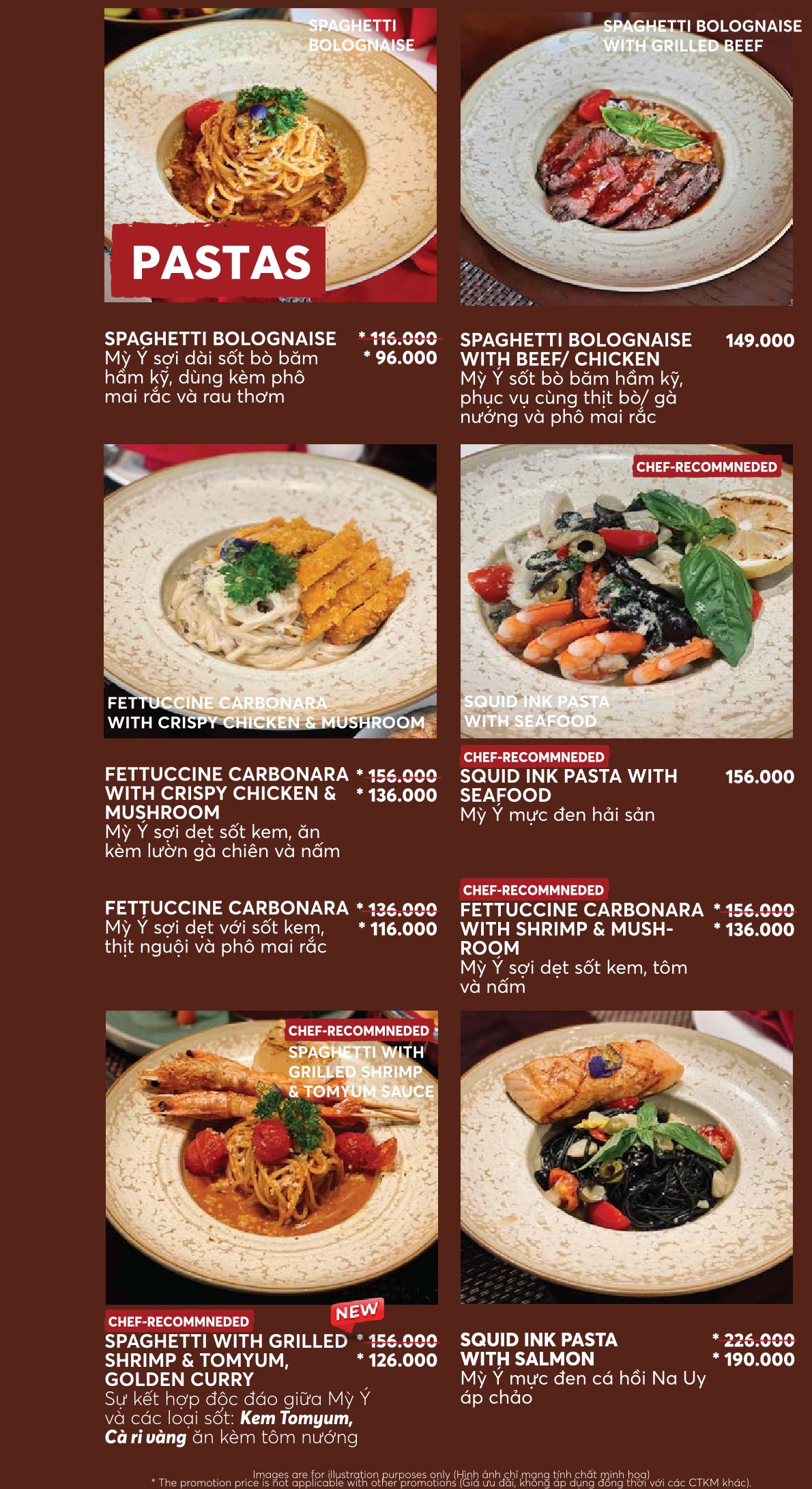 Menu GRILLE6 Steakhouse - Hào Nam 9 