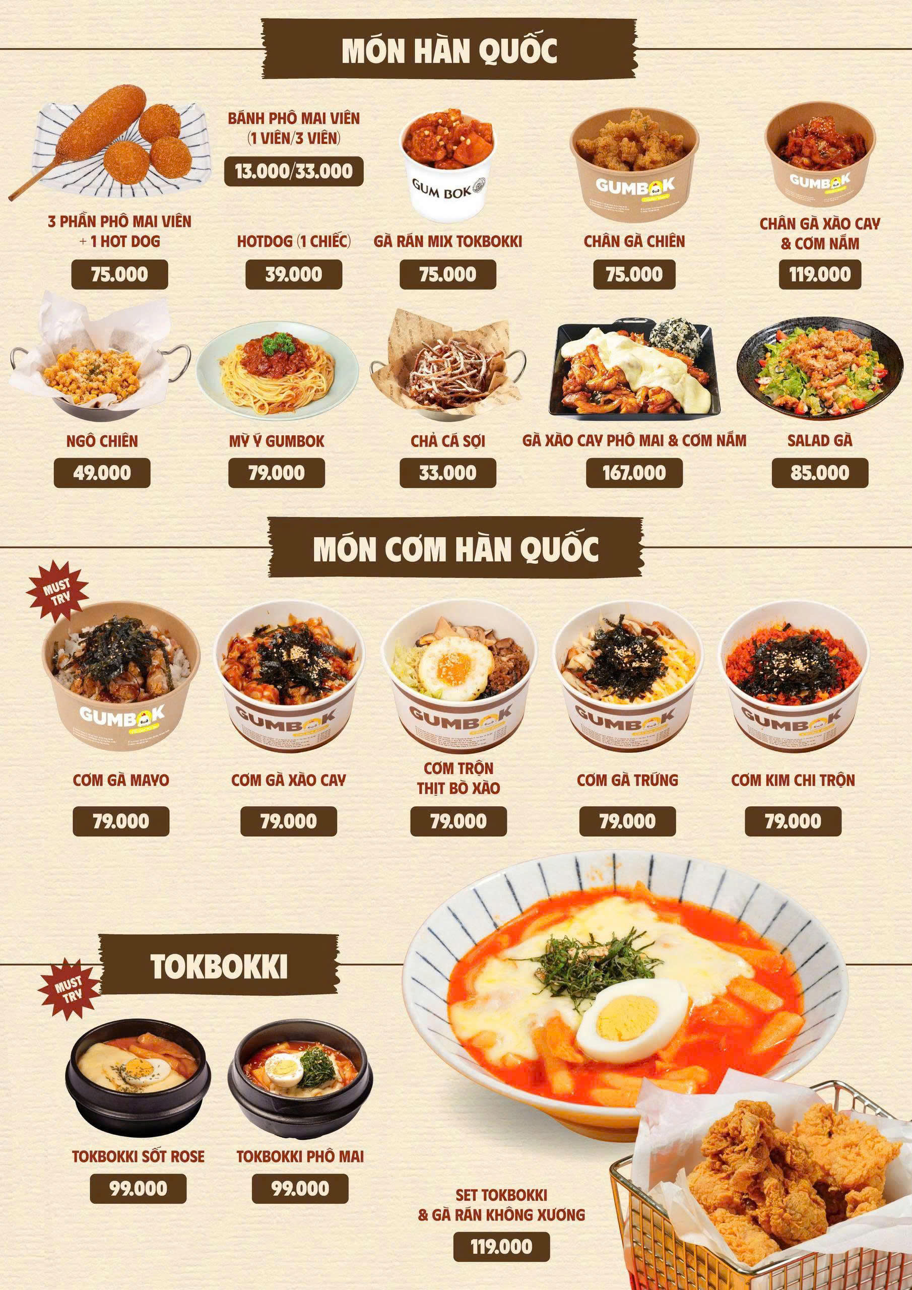 Menu Gumbok - Nguyễn Bá Khoản 3